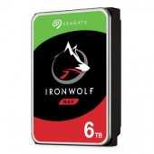 HDD SEAGATE 6 TB, IronWolf, 5.400 rpm, buffer 256 MB, pt. NAS