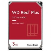 HDD WD 3TB, Red Plus, 5.400 rpm, buffer 128 MB, pt NAS