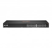 Hewlett Packard Enterprise Aruba 6100 24G 4SFP+ Managed L3 Gigabit Ethernet 1U Black