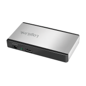 HUB extern LOGILINK, porturi USB: USB-A 2.0 x 4, conectare prin USB, aluminiu, argintiu