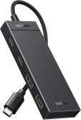 HUB extern Ugreen, CM416 porturi USB: USB 3.1 x 2, USB Type-C x 2, conectare prin USB Type-C, material ABS, lungime 25 cm, negru, - 6941876235834
