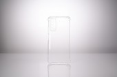 Husa Huawei telefon P Smart, transparent, tip back cover, protectie suplimentara antisoc la colturi, material flexibil TPU