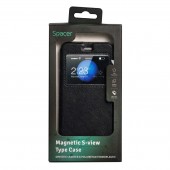 Husa Huawei telefon P10, negru, tip magnetica, tip portofel