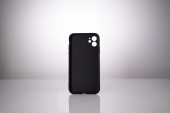 Husa Iphone 11 Spacer, grosime 1.5mm, material flexibil TPU, negru