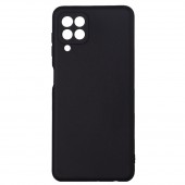 Husa Samsung Galaxy A22 4G Spacer, negru, grosime 1.5mm, material flexibil TPU