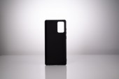 Husa Samsung Galaxy Note 20 Spacer, negru, grosime 2mm, material flexibil silicon + interior cu microfibra