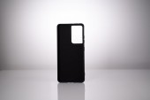 Husa Samsung Galaxy S21 Ultra Spacer, negru, grosime 2mm, material flexibil silicon + interior cu microfibra