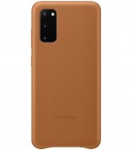 HUSA Smartphone Samsung, pt Galaxy S20, tip back cover, piele, ultrasubtire, maro