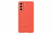 HUSA Smartphone Samsung, pt Galaxy S21 Fe, tip back cover, silicon, ultrasubtire, portocaliu