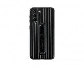 HUSA Smartphone Samsung, pt Galaxy S21+, tip back cover, plastic, Protective Standing Cover, negru
