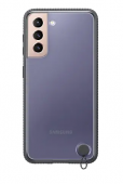 HUSA Smartphone Samsung, pt Galaxy S21, tip back cover, plastic, ultrasubtire, negru