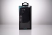 Husa Xiaomi Pocophone F3 5G Spacer, negru, grosime 2mm, material flexibil silicon + interior cu microfibra
