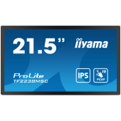 IIYAMA 21,5 inch Bonded PCAP Bezel Free 10P Touch with Anti-Fingerprint coating, 1920x1080, IPS panel, DP, HDMI, 525cd/m2, Palm Rejection