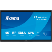 Iiyama ProLite - 65 inch Diagonal Class LED-backlit LCD display interactive digital signage with touchscreen/8-microphone array/optional slot-in PC capability 4K UHD 3840 x 2160 black matte