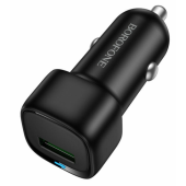 INCARCATOR auto Borofone BZ34, pt. bricheta auto, 1 x USB max.18W, negru