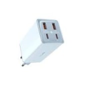 INCARCATOR RETEA Baseus GaN6 Pro, Quick Charge 100W, 2 x USB Type-C Output 5V/3A, 2 x USB, albastru  - 6932172644482