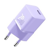 INCARCATOR retea Baseus Mini, GaN5 Fast Charger 20W, 1 x USB Type-C,  violet  - 6932172625344