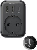 INCARCATOR retea Ugreen, CD314 Quick Charge 30W, 1 x Shucko, 2 x USB, 1 x USB Type-C, gri - 6957303896134