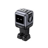 INCARCATOR retea Ugreen, Nexode CD361 Quick Charge 65W GaN, 1 x USB, 2 x USB Tpe-C, gri - 6941876236688