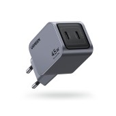 INCARCATOR retea Ugreen Nexode Pro GaN X707 Quick Charge 45W, 2 x USB Type-C, gri - 6941876230082