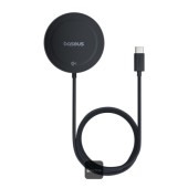 INCARCATOR wireless Baseus  Mini4 Qi2, magnetic, 15W, negru  - 6932172658427