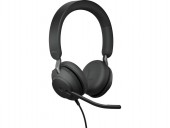 Jabra Evolve2 40, MS Stereo Headset Head-band USB Type-A Black