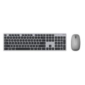 KEYBOARD +MOUSE OPTICAL W5000/ENG GREY  ASUS