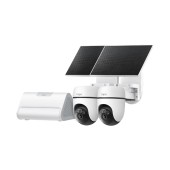 KIT CAMERA IP Exterior TP-Link, 2x camere pan/tilt 2K solar + CentralHub H500, WiFi 2.4/5GHz, IP65
