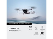 Kit Drona DJI Mini 4K FMC, 4K30, 12MPAutonomie 31 min, 3 axe