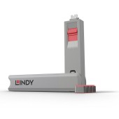 Lindy 4xUSB C Port Blocker, roz