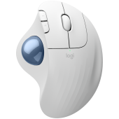 LOGITECH ERGO M575S Wireless Trackball  - OFFWHITE+BLUE BALL - BT - EMEA28-935