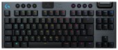 LOGITECH G915 TKL Tenkeyless LIGHTSPEED Wireless RGB Mechanical Gaming Keyboard - CARBON - US INTL - 2.4GHZ/BT - INTNL - CLICKY SWITCH