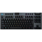 LOGITECH G915 X LIGHTSPEED TKL Wireless Gaming Keyboard - BLACK - US INTL - 2.4GHZ/BT  - EMEA28i-935 - LINEAR
