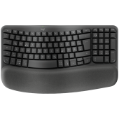 LOGITECH Wave Bluetooth ergonomic keyboard - GRAPHITE - US INTL - B2B