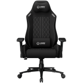 LORGAR CHA41, Ergonomic Gaming Chair Advanced, premium anti-stain fabric, Black/white