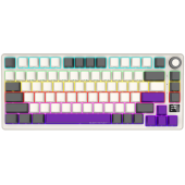 LORGAR KBP7075W, Wireless 75% Mechanical Gaming Keyboard Pro, Beige, EN layout