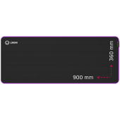 Lorgar Main 319, Gaming mouse pad, High-speed surface, Purple anti-slip rubber base, size: 900mm x 360mm x 3mm, weight 0.6kg
