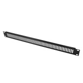 MASCA perforata LOGILINK, 1U pt rack 19 inch, negru