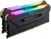 Memorie DDR Corsair DDR4 16 GB, frecventa 3200 MHz, 8 GB x 2 module, radiator, iluminare RGB