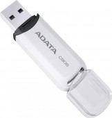 MEMORIE USB 2.0 ADATA 32 GB, cu capac, carcasa plastic, alb