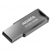 MEMORIE USB 2.0 ADATA 64 GB, clasica, carcasa metalica, argintiu