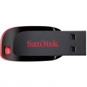 MEMORIE USB 2.0 SANDISK 128 GB, clasica, carcasa plastic, negru