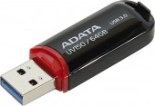 MEMORIE USB 3.2 ADATA 64 GB, cu capac, carcasa plastic, negru
