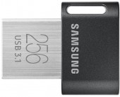 MEMORIE USB SAMSUNG 256 GB, USB 3.1, profil mic, carcasa metalica, negru