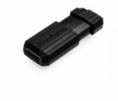 MEMORII USB Verbatim 2.0 PINSTRIPE 128GB BLACK