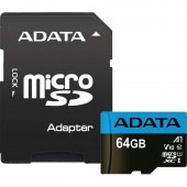 MEMORY MICRO SDXC 64GB CLASS10/W/A  ADATA