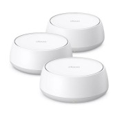 MESH TP-LINK wireless, Wi-Fi 7 BE3600 Tri-Band, pt int, 3600 Mbps, 2×2.5 Gbps WAN/LAN,2.4 GHz|5 GHz,antena int x 8, standard 802.11be Deco BE25