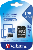 MICRO SDXC PREMIUM UHS-1 128GB CLASS 10 INC ADAPTER