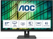 MONITOR  AOC 27 inch, Multimedia, IPS, Full HD, Wide, 250 cd/mp, 4 ms, HDMI, VGA, DisplayPort, 45507108