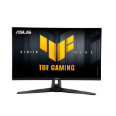 Monitor Asus TUF Gaming , 27 inch, Fast IPS, QHD, 2560x1440, HDMI, DisplayPort, Boxe, 165Hz, 0.3ms, Negru, 90LM0CJ1-B01171